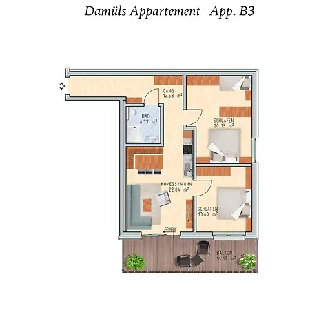 Damuels Appartements Lejlighedshotel