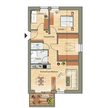 Damuels Appartements Lejlighedshotel 2*